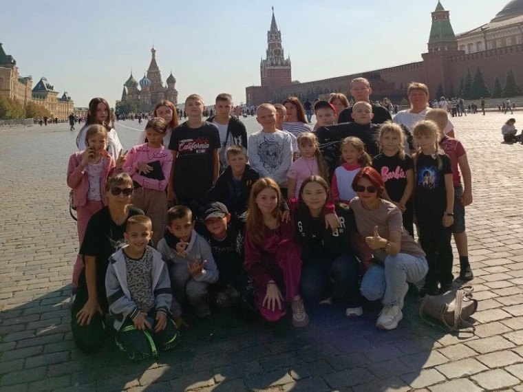 Экскурсия по Москве в День города.